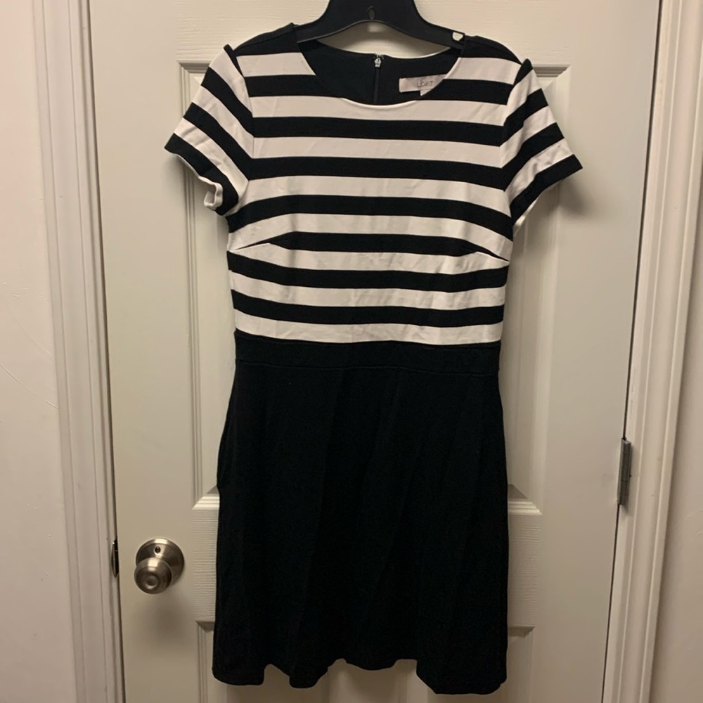 Striped Loft dress